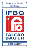 Certificação ISO 45001 — IFBQ / Falcão Bauer