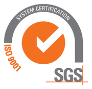 Certificação ISO 9001 emitida pela SGS